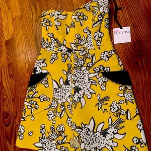 Valentino Size 2 strapless dress